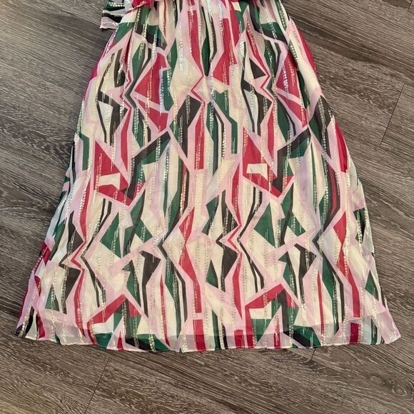 Ba&sh Beryl Silk-Blend Faux-Wrap Dress - Picture 2 of 7